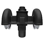 Revolving Double Pulley Truck - HDT-2 Series - 5-8in Black by Super Tough