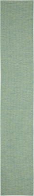 Nourison Positano POS01 Indoor/outdoor Area Rug - Blue/Green 2'2" x 12'