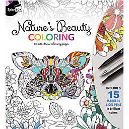 Spice Box - 10342   Nature's Beauty  Coloring - 50 Anti-Stress Coloring Pages