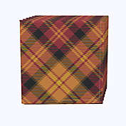 Fabric Textile Products, Inc. Napkin Set, 100% Polyester, Set of 4, 18x18", Plaid, Fall Harvest