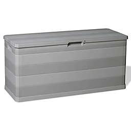 vidaXL Patio Storage Box Gray 46.1