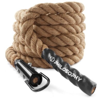 Philosophy Gym Indoor / Outdoor Exercise Climbing Rope - 1.5 Inch Diameter. View a larger version of this product image.