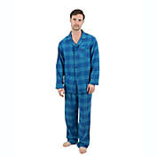 Leveret Men&#39;s Two Piece Flannel Pajamas Plaid