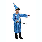 Northlight Blue and Silver Wizard Magician Boy Child Halloween Costume - Extra Large