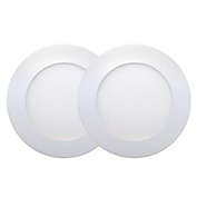 Xtricity - Set of 2 Wi-Fi Recessed Lights, 4 &#39;&#39; Diameter, Dimmable, 10W, Adjustable Brightness