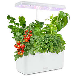 Ivation 7-Pod Hydroponics Growing System with Grow Light, Indoor Greenhouse for Plants, Herbs & More