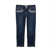 Hudson Girl&#39;s Adeline Rhinestone Skinny Jeans Blue Size 6
