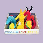 MerryMakers Dragons Love Tacos Mini Doll Set 5-inch plushes and book gift set