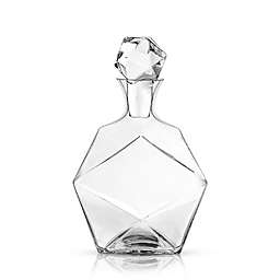 Viski Faceted Crystal Liquor Decanter