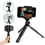 Insten Camera Tripod, 360 Rotating Mount Stand Light Weight Selfie Stick, for Camera & Compatible with iPhone 11 12 Mini Pro Max Xs Xr SE 2020 8 Plus Note 20 Ultra S10 S10 + S10e S9 S9+ & more