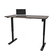 Bestar 30 x 60 Electric Height adjustable table in Bark Gray