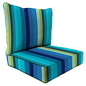 Jordan Manufacturing 2 Piece Deep Seat Chair Cushion Multi