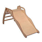 Kidodido Wooden Slide for Toddler, Foldable and Adjustable for 3 sizes