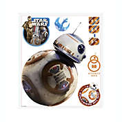 Roommates Decor Star Wars  The Force Awakens BB-8 Giant Wall Decals