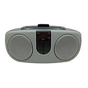 Proscan - BoomBox/Portable CD Player with AM/FM Radio, AUX Input, Grey