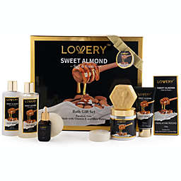 Gift Basket for Women - 10 Pc Sweet Almond Beauty & Personal Care Set