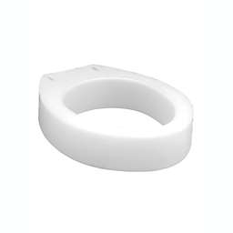 Carex Toilet Seat Riser, Elongated Raised Toilet Seat Adds 3.5 inches to Toilet Height, for Assistance Bending or Sitting, 300 Pound Weight Capacity