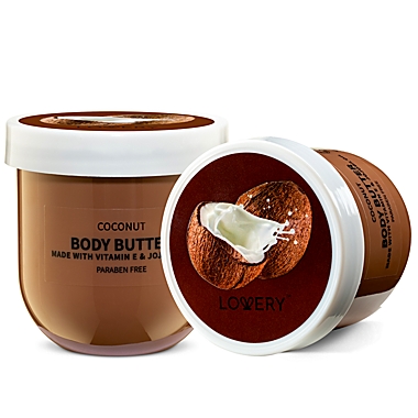 Lovery Coconut Body Butter - Ultra Hydrating Shea Butter Body Cream. View a larger version of this product image.