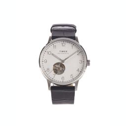 Timex Men's Waterbury TW2U11500 Leather Strap Watch