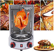 Kitcheniva Vertical Gas Broiler Shawarma Machine Rotisserie Doner Kebab Gyro Grill Machine