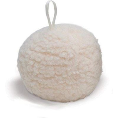 PetSafe Sheepskin Ball, Soft and Fluffy, Small Machine Washable, White
