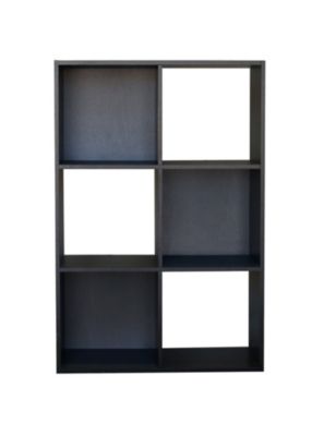 Proman Products Contemporary Decorative Colonial Storage Cube, Black