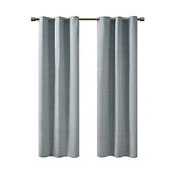 Beautyrest. 100% Polyester Grommets With Lisa Liner Total Blackout 6 Magnets Per Panel BR40-3081.
