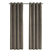 Monarch Specialties I 9827 Curtain Panel - 2pcs / 52&quot;W X 95&quot;H Taupe Room Darkening