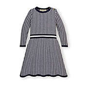 Hope & Henry Girls&#39; Long Sleeve Fit and Flare Sweater Dress, Toddler, 4