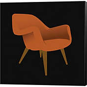 Great Art Now Mid Century Chair II by Posters International Studio 24-Inch x 24-Inch Canvas Wall Art