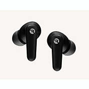 Raycon - Work earbuds classic Bluetooth noise cancelling with mic vivid voice technology ipx5 33hrs battery charging case &reg; carbon black