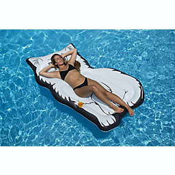 Swimline Purrfect Kitty Inflatable Pool Mattress White/Black, 79