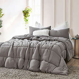 Byourbed Summertime Oversized Coma Inducer Comforter - Queen - Morning Gray