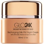 GLO24K Night Cream with 24k Gold, Retinol, Hyaluronic Acid, And Vitamins For Optimal Hydration!