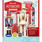 Works of Ahhh Holiday Craft Set - Nutcracker Soldier Wood Paint Kit - Comes With Everything You Need