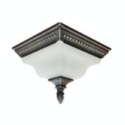 Special Lite Products Abington F-2753-SW Flush Mount Light - Swedish Silver