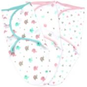 Bublo Baby Swaddle Blanket Boy Girl, 3 Pack Small-Medium Size Newborn Swaddles 0-3 Month, Infant Adjustable Swaddling Sleep Sack