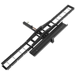 Direct Aftermarket Steel Motorcycle Carrier 500 LB Scooter Dirt Bike Hauler Hitch Mount Rack Ramp Anti Tilt Anti Wobble