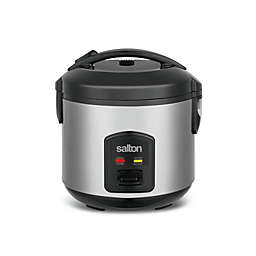 Salton RC2027 Automatic Rice Cooker 8 Cups Stainless Steel