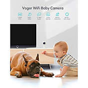 Infinity Merch Baby Monitor Camera with 2-Way Audio 1080P Wifi Home Security Camera