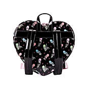 Loungefly Valfre Double Heart Mini Backpack