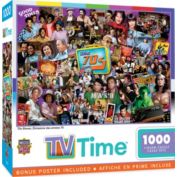 MasterPieces 1000 Piece Jigsaw Puzzle For Adults, Family, Or Kids - 70's Television Shows - 19.25"x26.75"