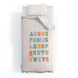 Deny Designs Carey Copeland ABCs Alphabet Comforter