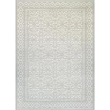 Couristan Ibiza Area Rug, Pearl ,Rectangle, 3&#39;11" x 5&#39;6". View a larger version of this product image.