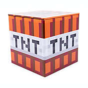 Minecraft TNT 4-Inch Tin Storage Box Cube Organizer with Lid   Basket Container, Cubby Cube Closet Organizer, Home Decor Playroom Accessories   Video Game Toys, Gifts And Collectibles