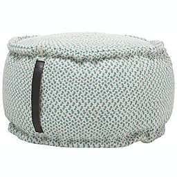 Mina Victory AS220 Indoor/outdoor Pouf - Turquoise 20