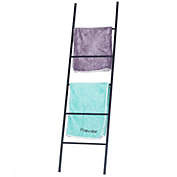 Kitcheniva Home Leaning Ladder Rack Metal Free Standing Decorative Bath Towel Bar