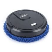 Stock Preferred 3.7V Mopping Robot Cleaner Sweeping Machine in Rechargeable Black