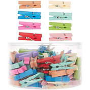 Designer's Image Plastic Clothespins 50 Count laundry or crafts 
