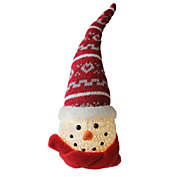 Northlight 11.75" LED Lighted Santa Snowman Head Christmas Table Top Decoration